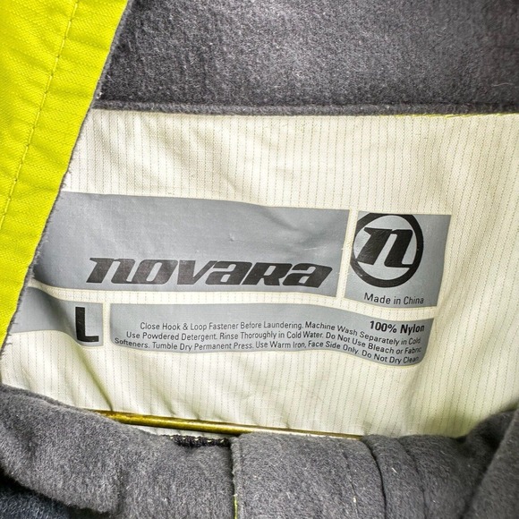 Novara Express Bike Cycling Jacket Women’s Green Waterproof Reflective Sz L - Picture 7 of 8